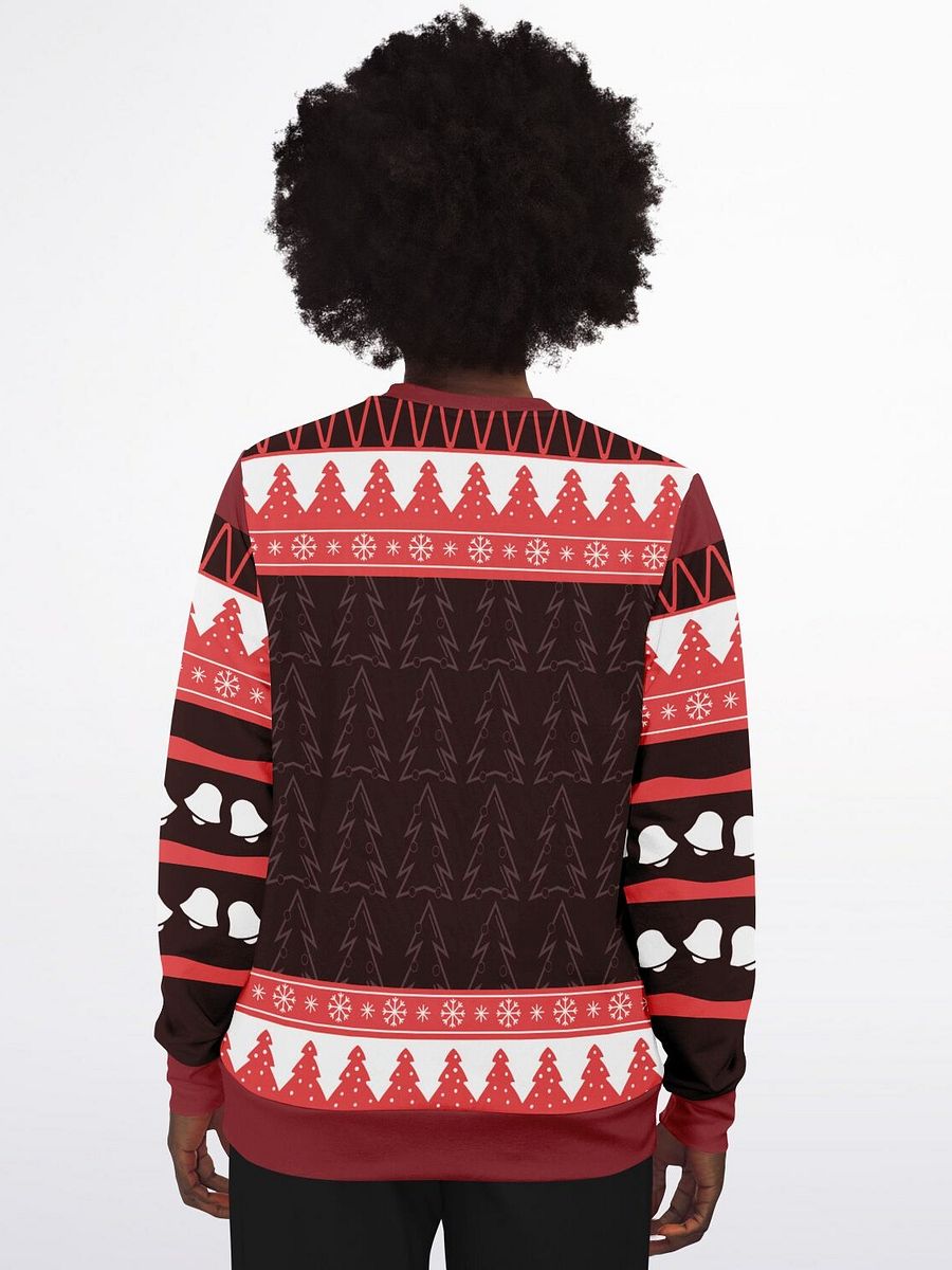 Bottoms Up Santa Christmas Sweatshirt | Funny Stuck Santa Holiday Sweater | Ugly Christmas Party Winter Outfit product image (8)
