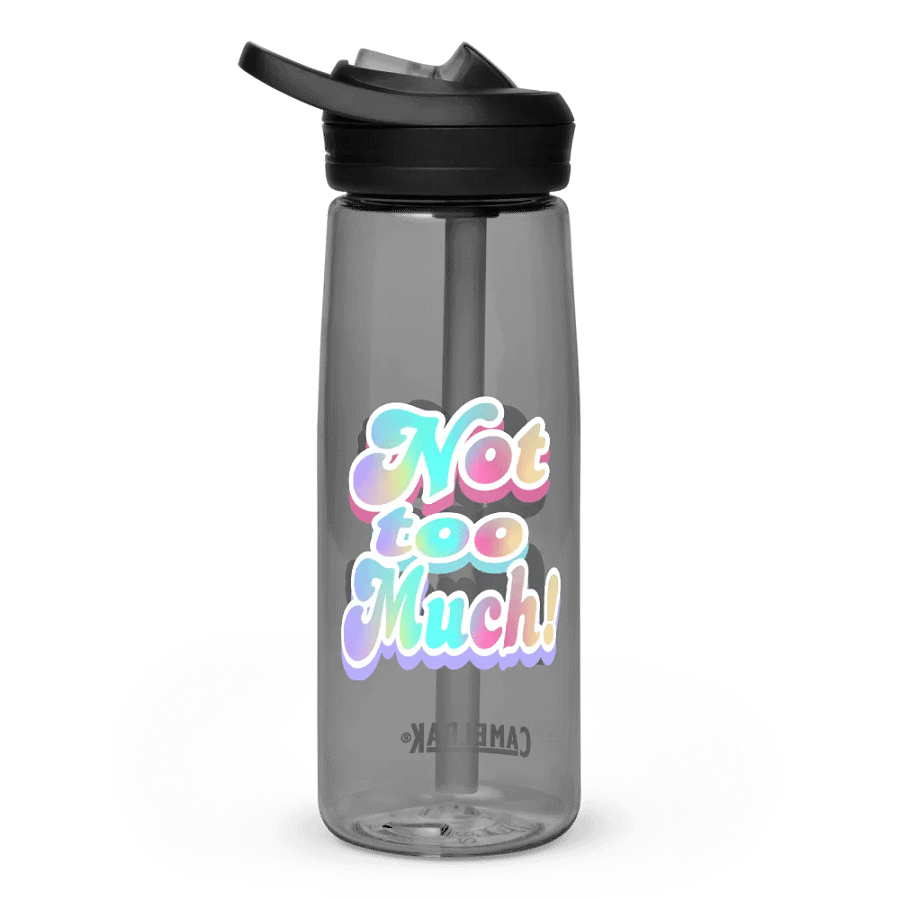Whimsical Double 'Not Too Much' Water Bottle product image (24)