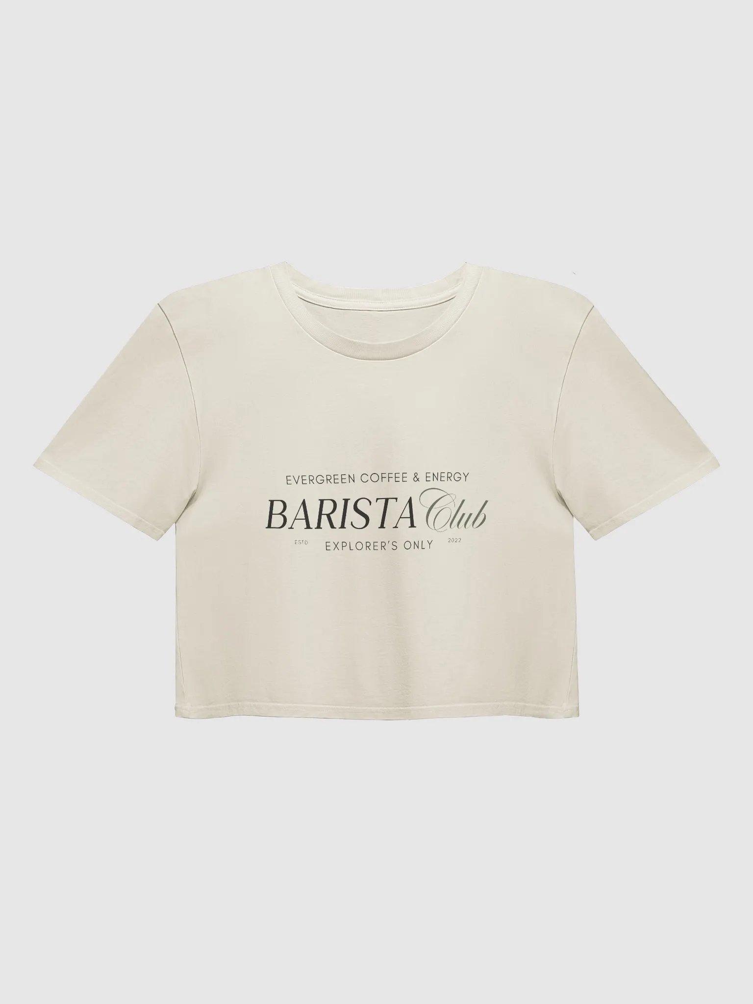 Barista Club Crop Top | Sip Society product image (6)