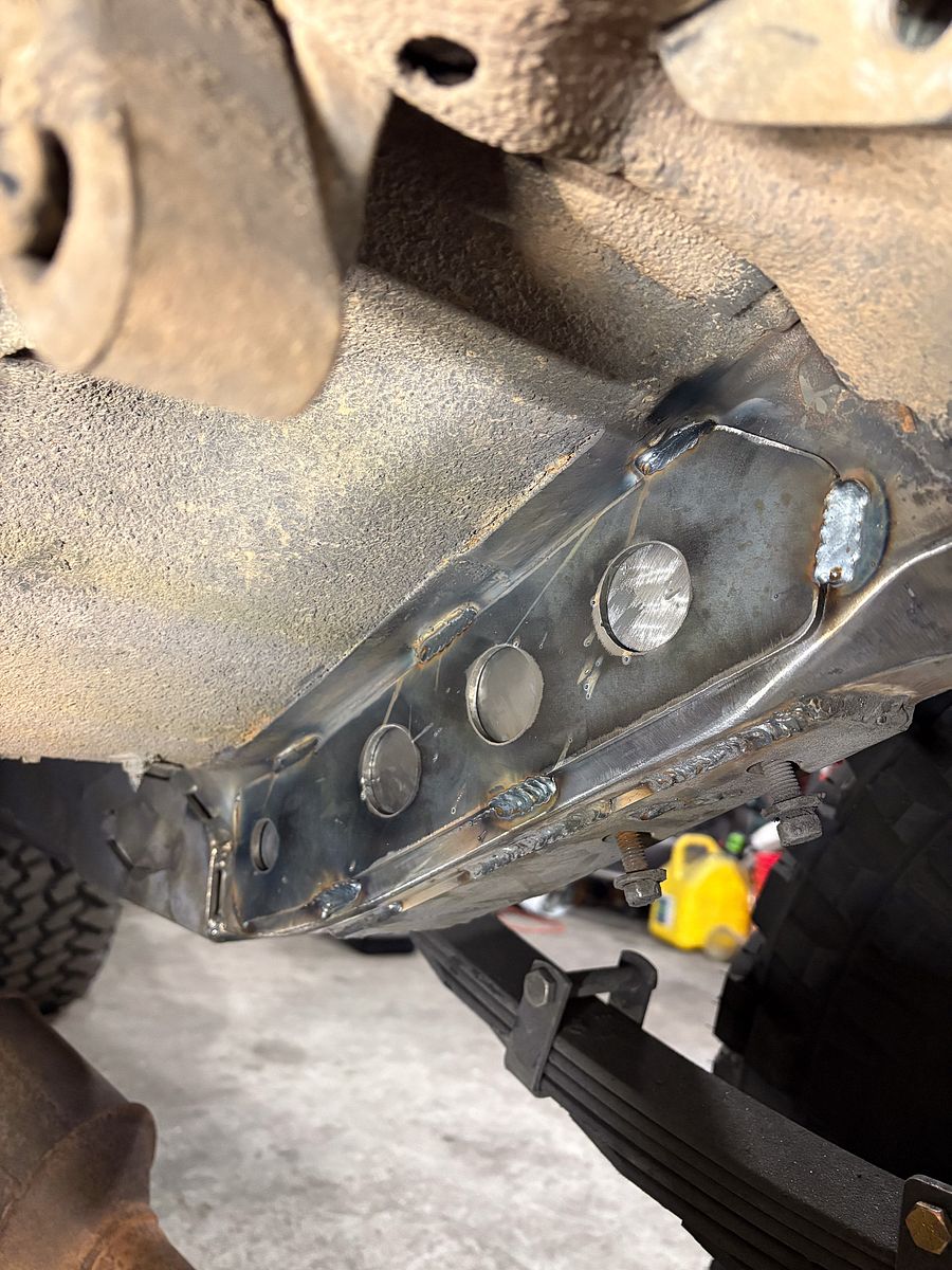Jeep Cherokee XJ Rear Inner Stiffener Set product image (9)