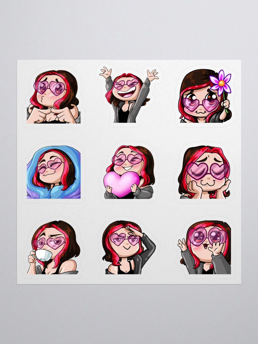 Human1 Emotes Pack || Kiss Cut Stickers product image (1)