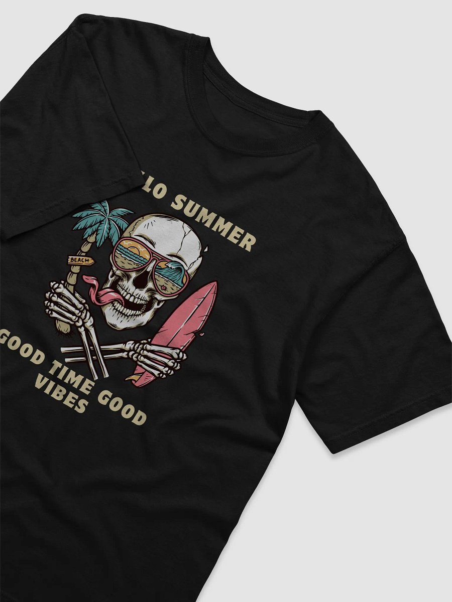 Summer Vibes Skull Graphic T-Shirt product image (9)