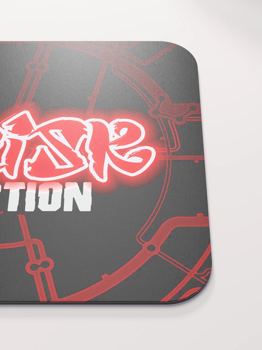 The Brisk Selection Classic Mouse Mat Neon Red Logo product image (3)