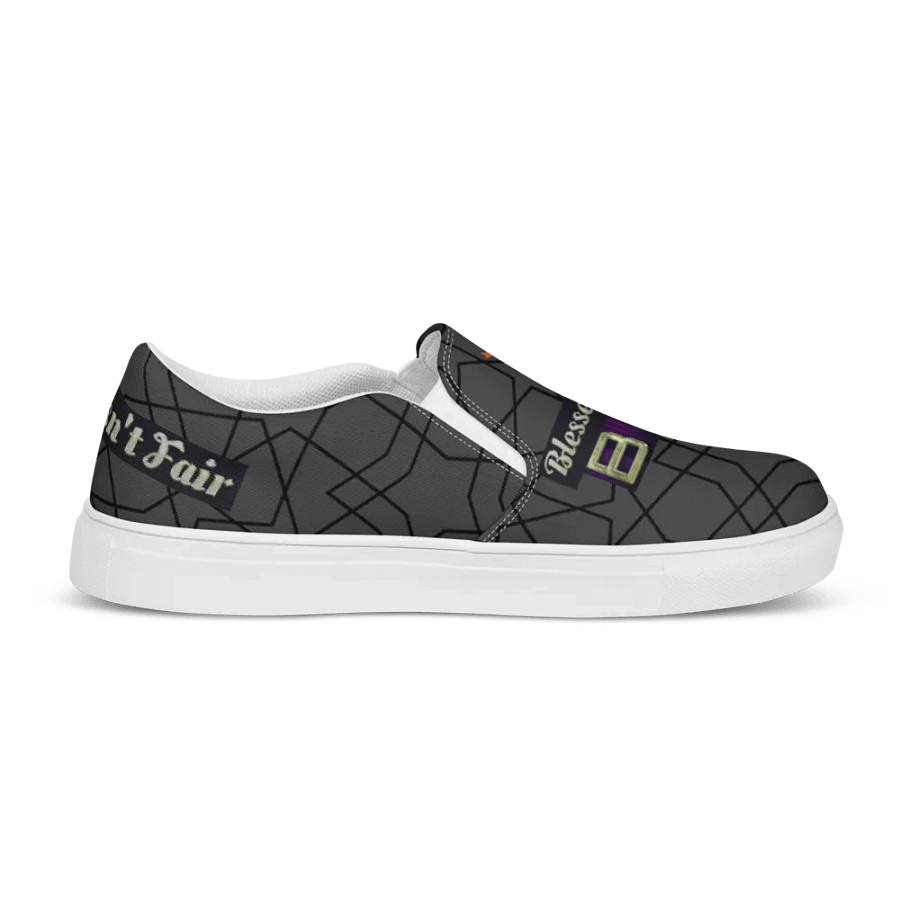 BBG Dark Grey & Black Men's Slip Ons product image (6)
