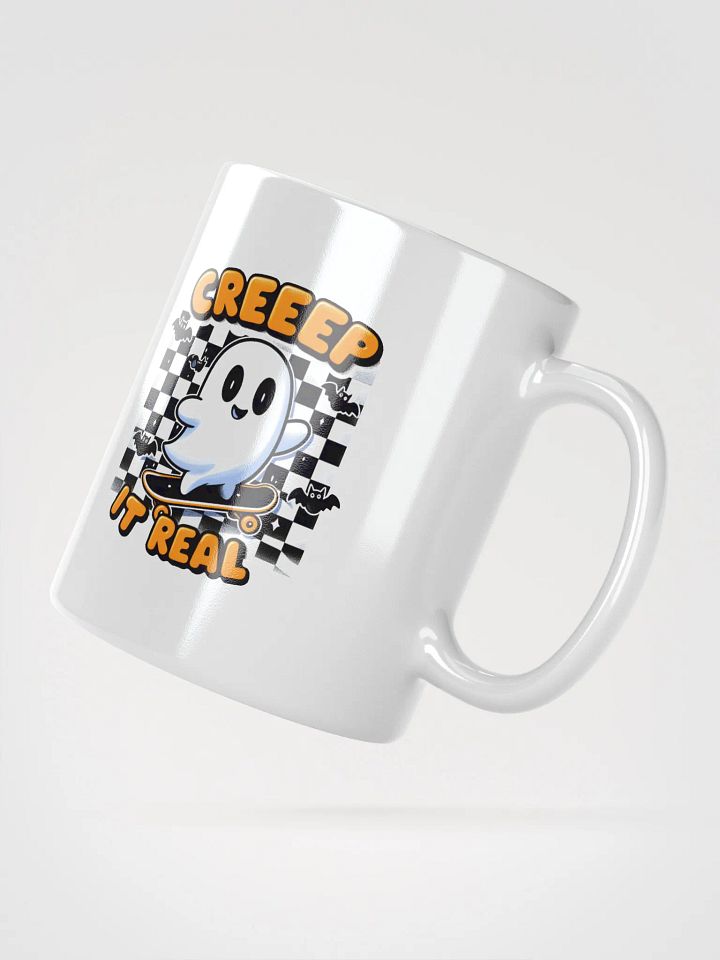 Creep it Real Skateboard Ghost Coffee Mug product image (4)