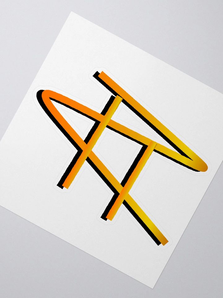 RH Sunset Logo Kiss Cut Sticker product image (2)