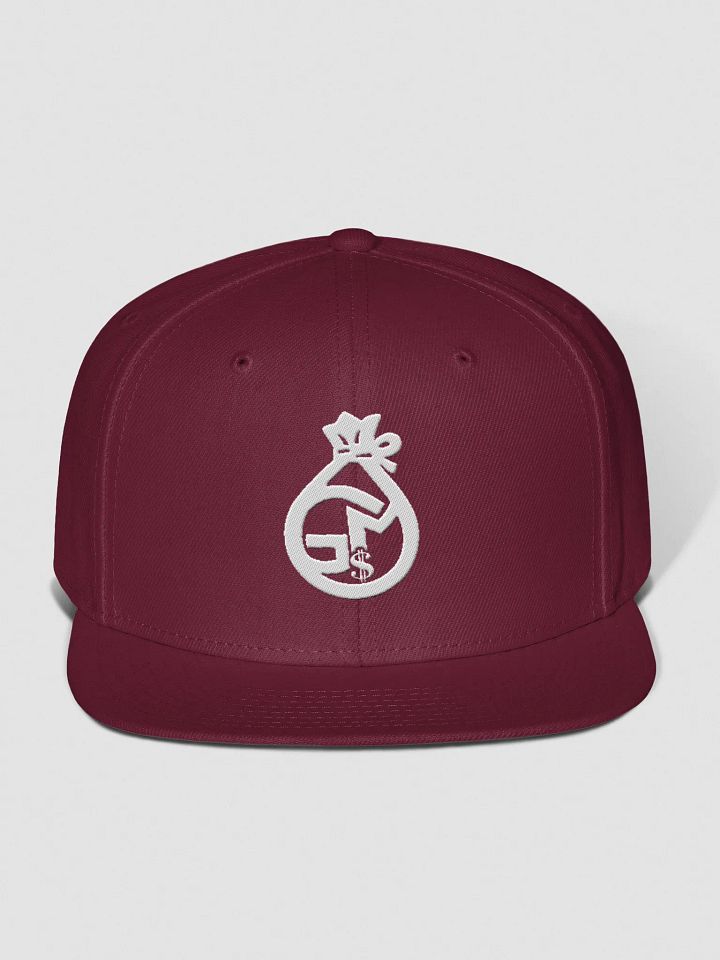 Burgundy GMAX Money Snapback product image (1)