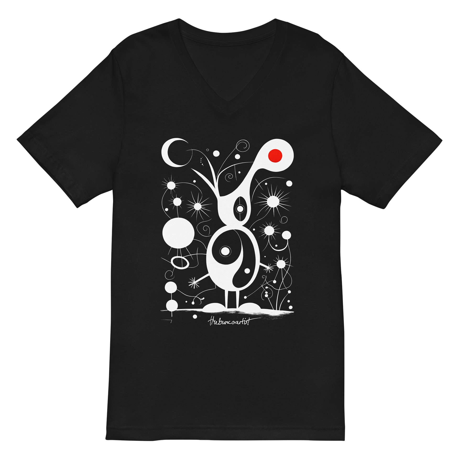 Bella+Canvas Short Sleeve V-Neck Jersey T-Shirt product image (1)