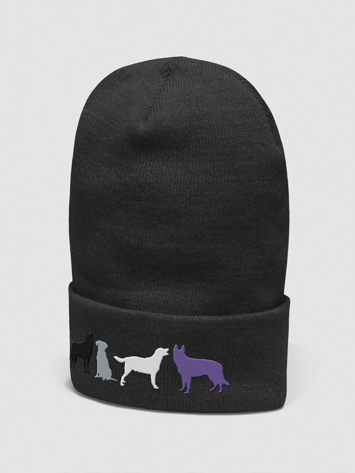 Asexual Pride Dogs Beanie product image (12)