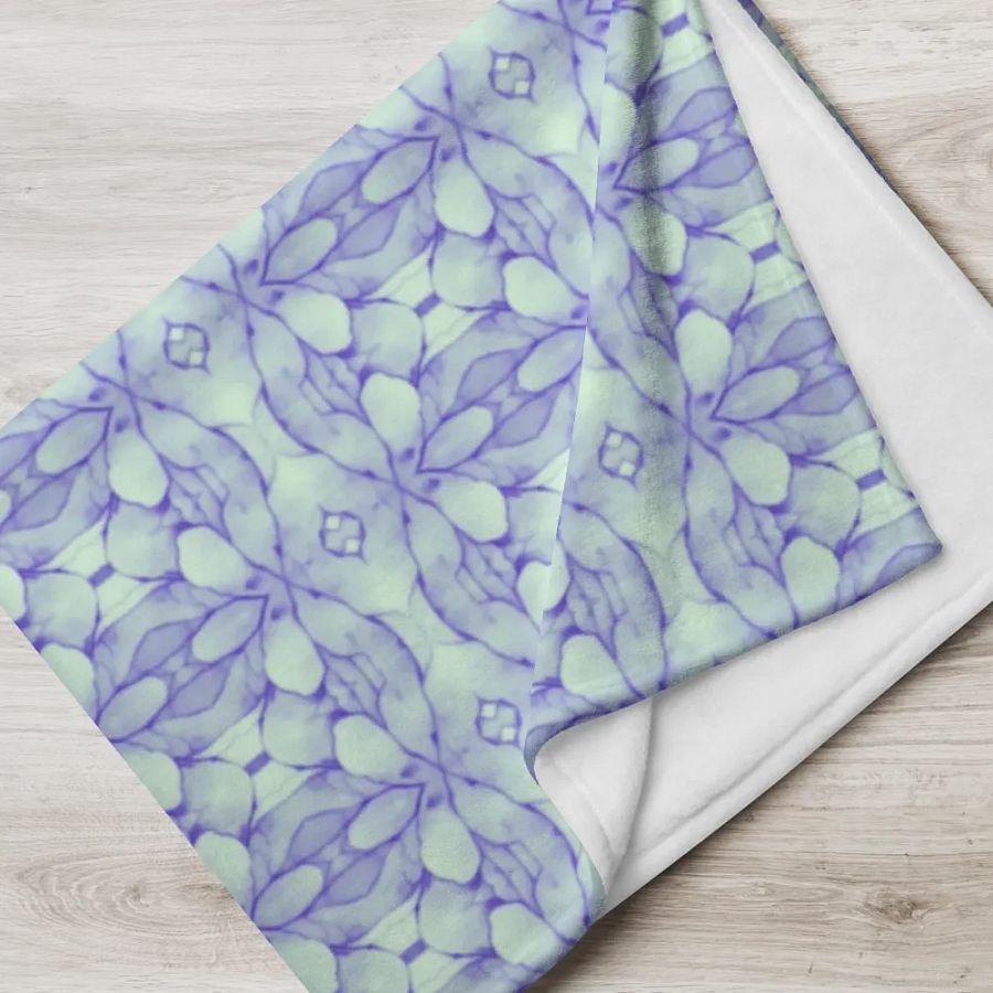 Aztec Floral Throw Blanket product image (7)