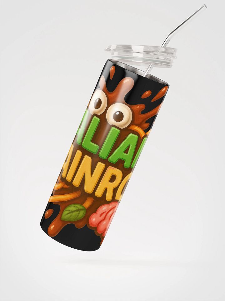Italian Brainrot Logo Stainless Steel Tumbler product image (2)