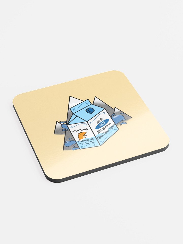Just OK WATER CO. Cork Coaster product image (2)