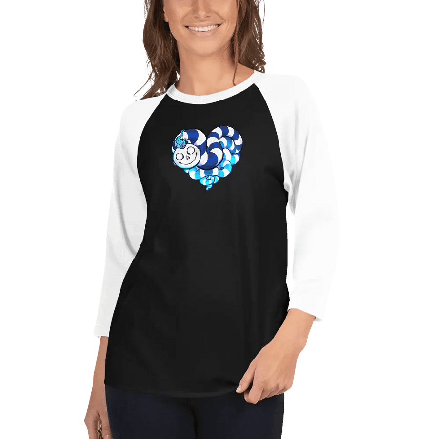 Heart Worm Jersey Raglan Tee. product image (4)