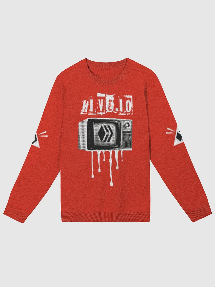 HIVE RED KNIT SWEATER product image (1)