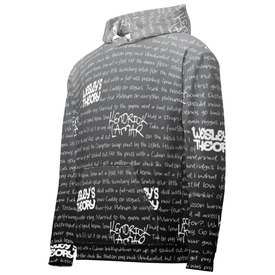 Wesley's Theory - Kendrick Lamar- GREY/BLACK - Unisex Hoodie product image (1)
