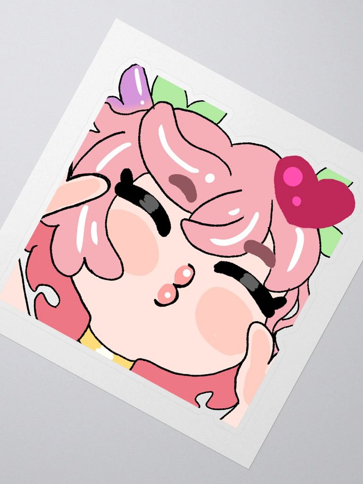 Squished Smooch Emote Sticker product image (2)