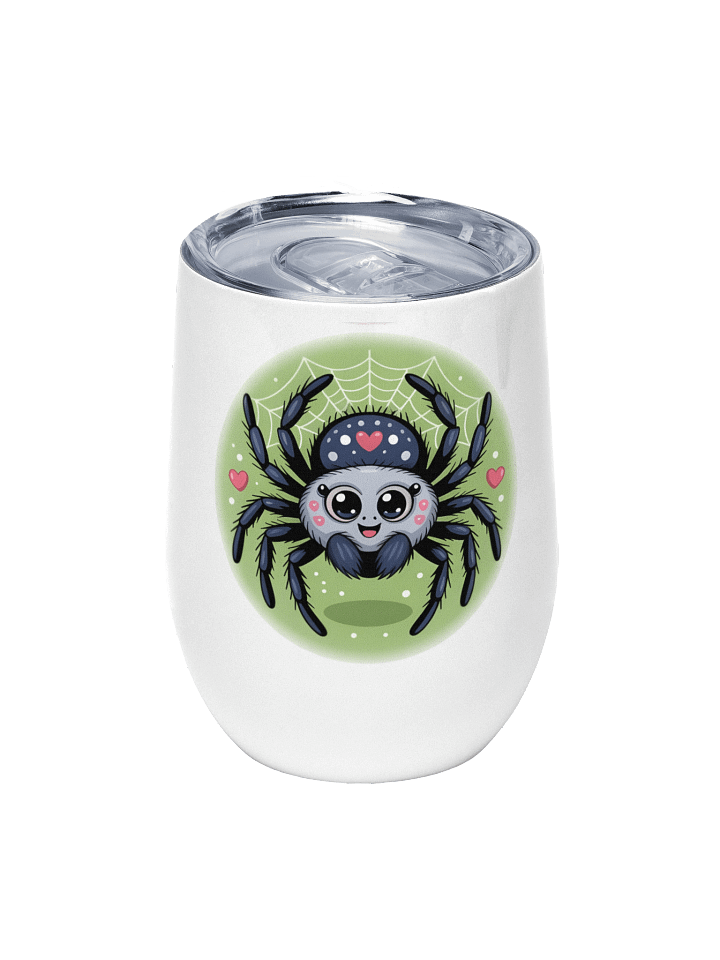 Happy Spooder Green Tumbler product image (1)