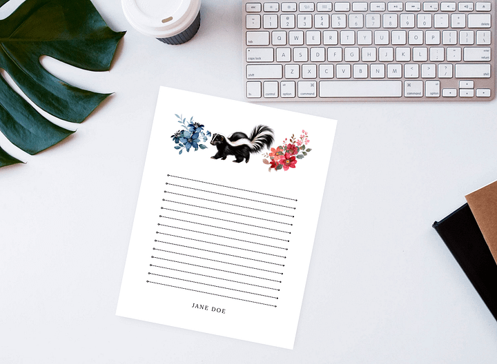 Canva Notepad Template: Nature Themed product image (2)