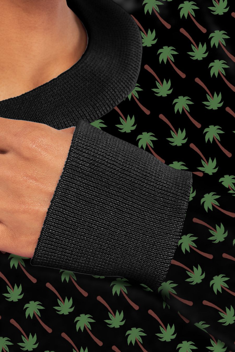 Palm Pattern Sweater product image (3)