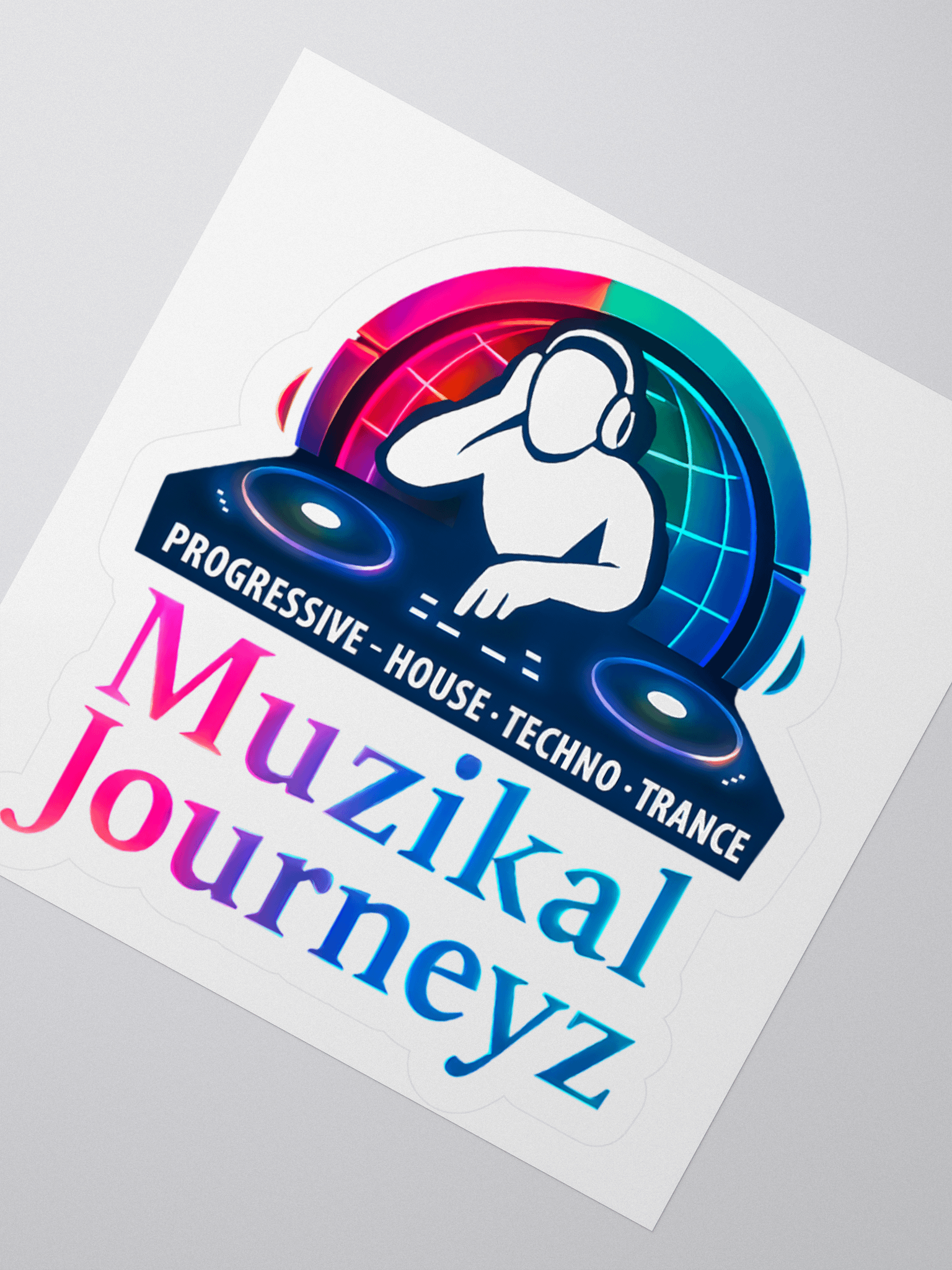 Muzikal Journeyz Kiss Cut Stickers product image (2)