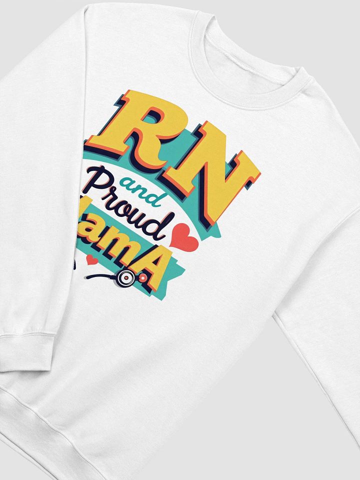 Proud Mama RN Crewneck Sweatshirt product image (18)