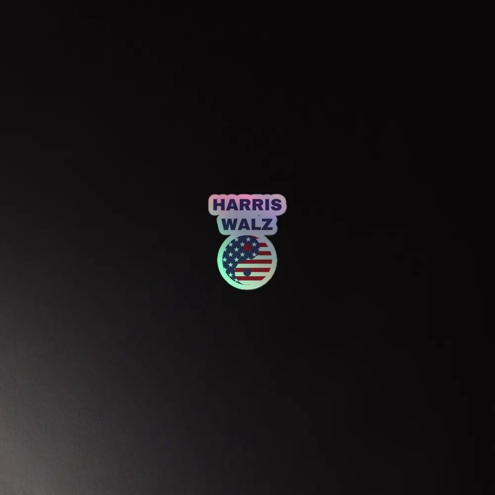 Harris Wallz Yin Yang Holographic Sticker product image (4)