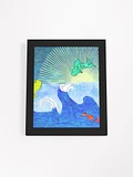 Jumping Fishies Framed Poster product image (17)