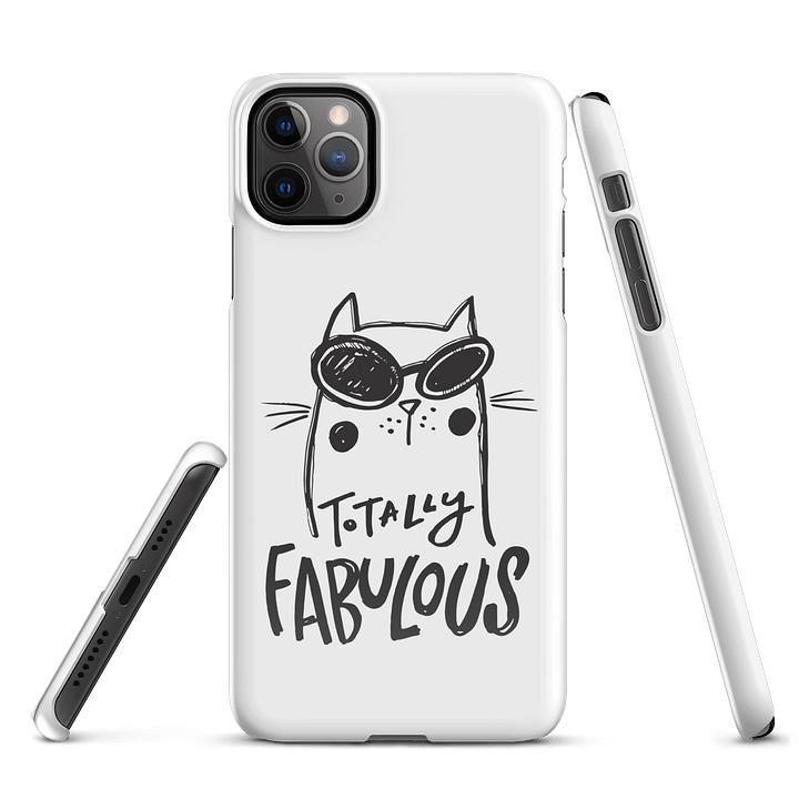 "Totally Fabulous Cat" iPhone Snap Case product image (1)