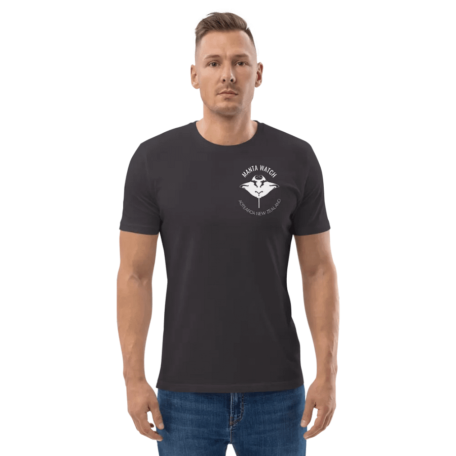 NZ Manta Tee - White Logo product image (1)