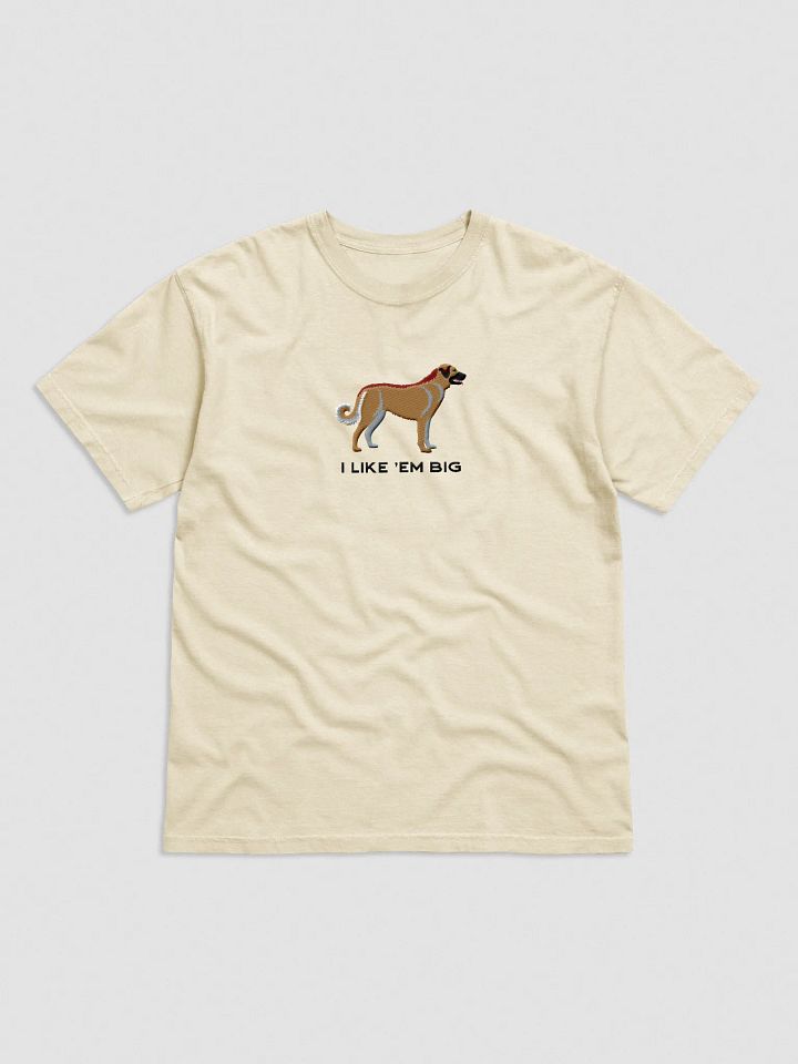 I Like 'Em Big T-Shirt(Embroidered) of an Anatolian Shepherd Dog product image (25)