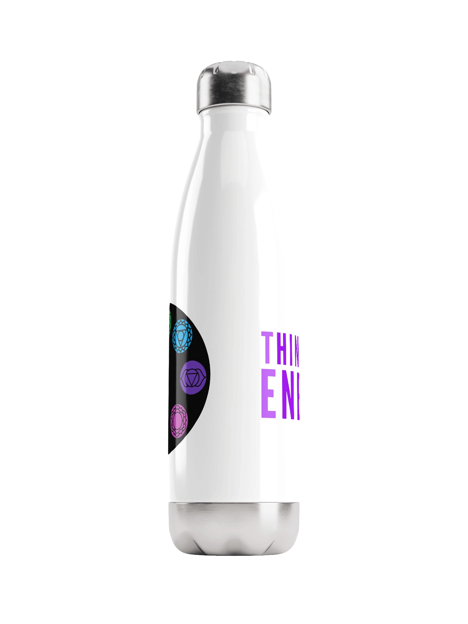 Thinkroot Energy Chakra Stainless Steel Water Bottle product image (3)