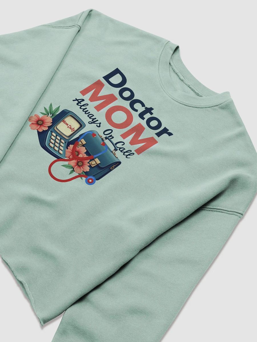 Doctor Mom, Always On Call Crop Sweatshirt product image (14)