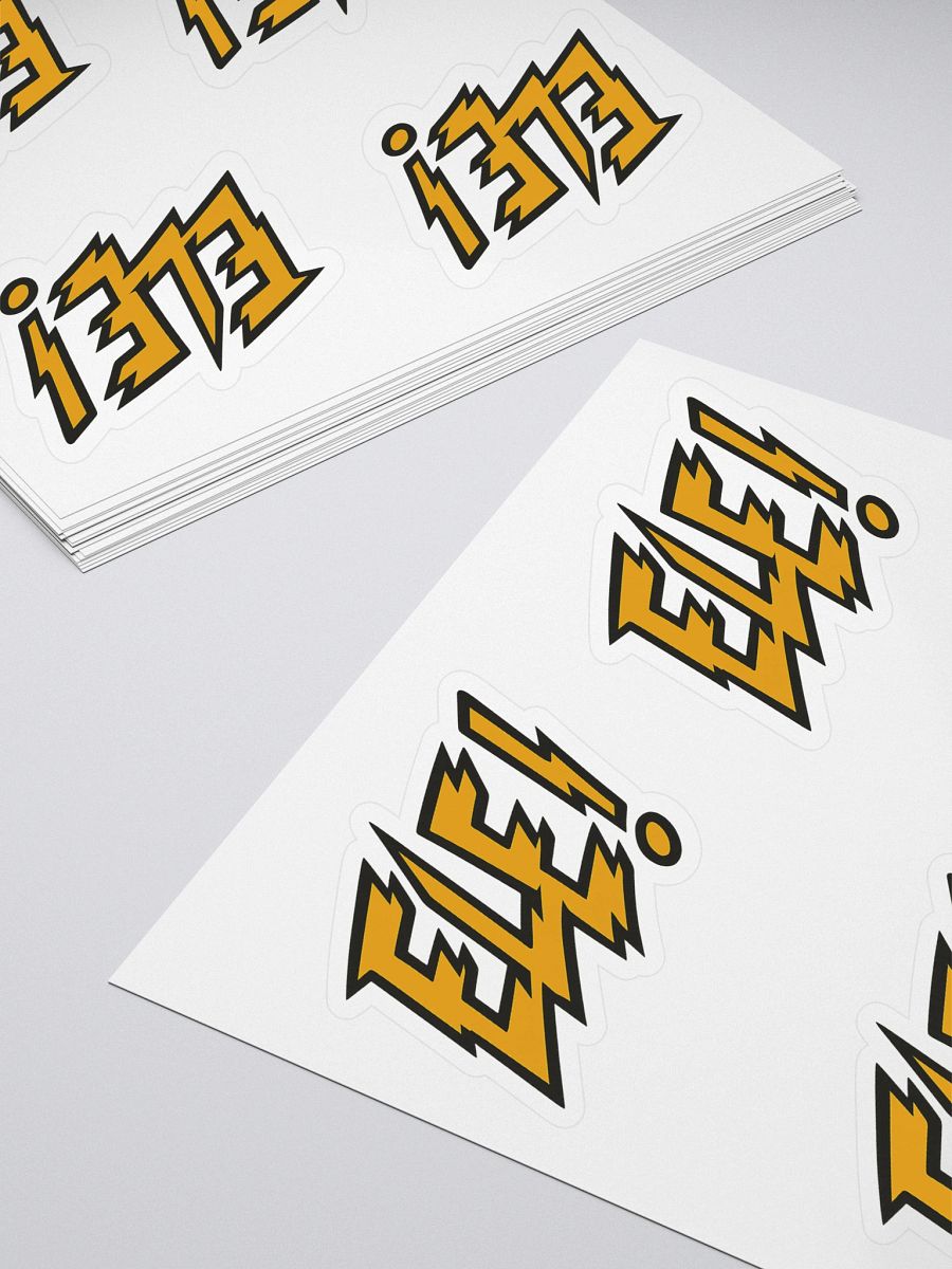 ELE! Gold Kiss Cut Stickers product image (4)