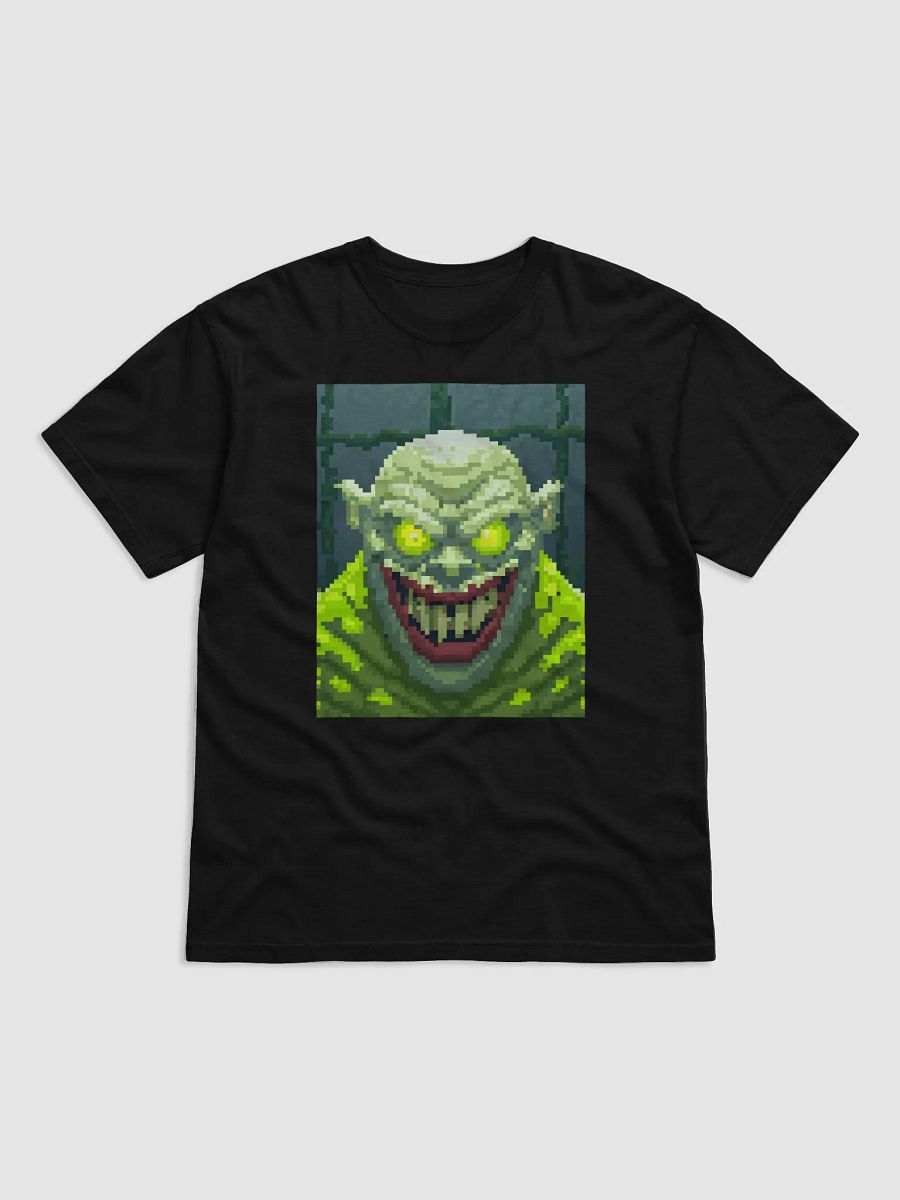 90s Demonic Gamer Glitch – Retro Pixel Horror T-Shirt: Variant #1 product image (1)