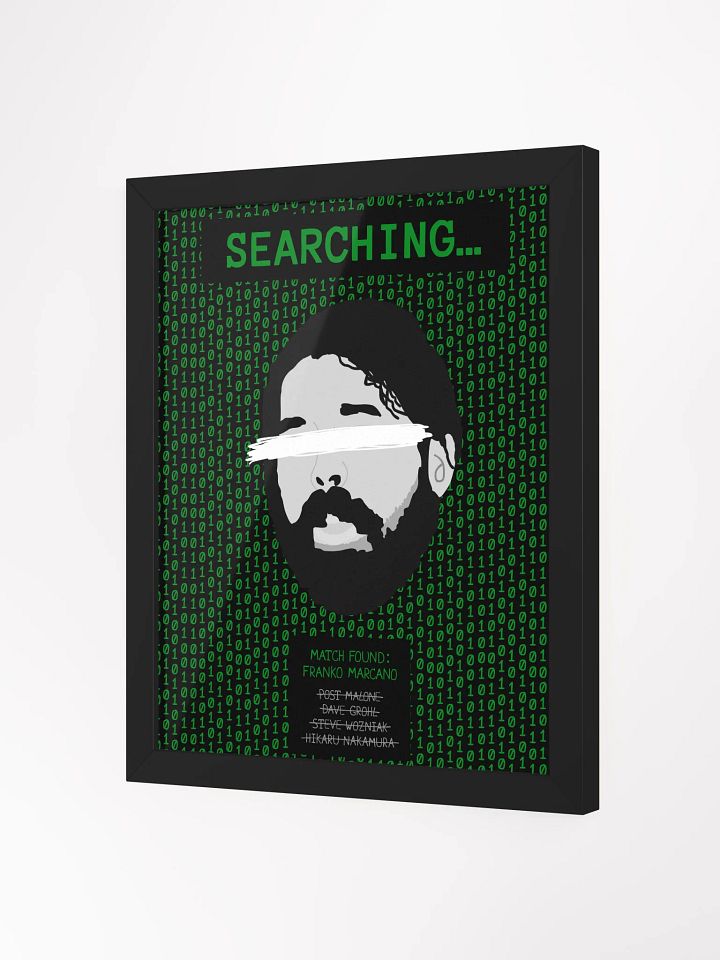 'Match Found' - Framed Poster product image (2)
