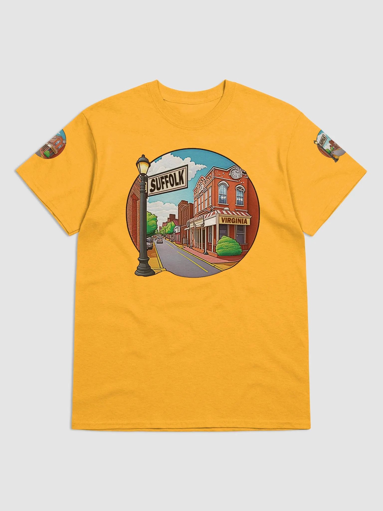 Suffolk - Virginia Downtown Charm Street Tee product image (4)