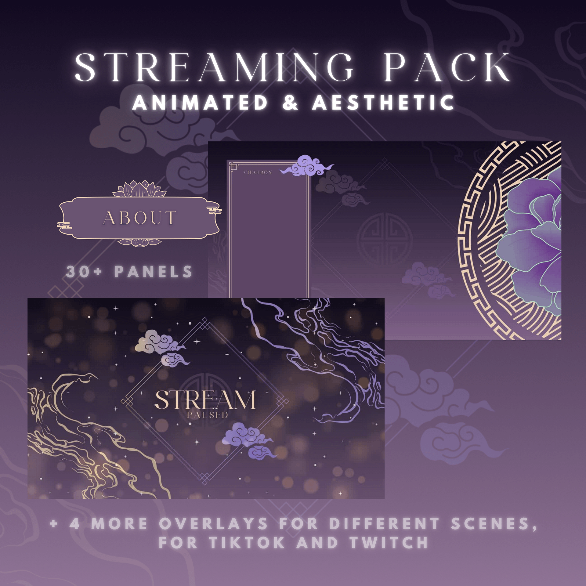 Animated Pack | Asian Atmosphere | Purple product image (1)