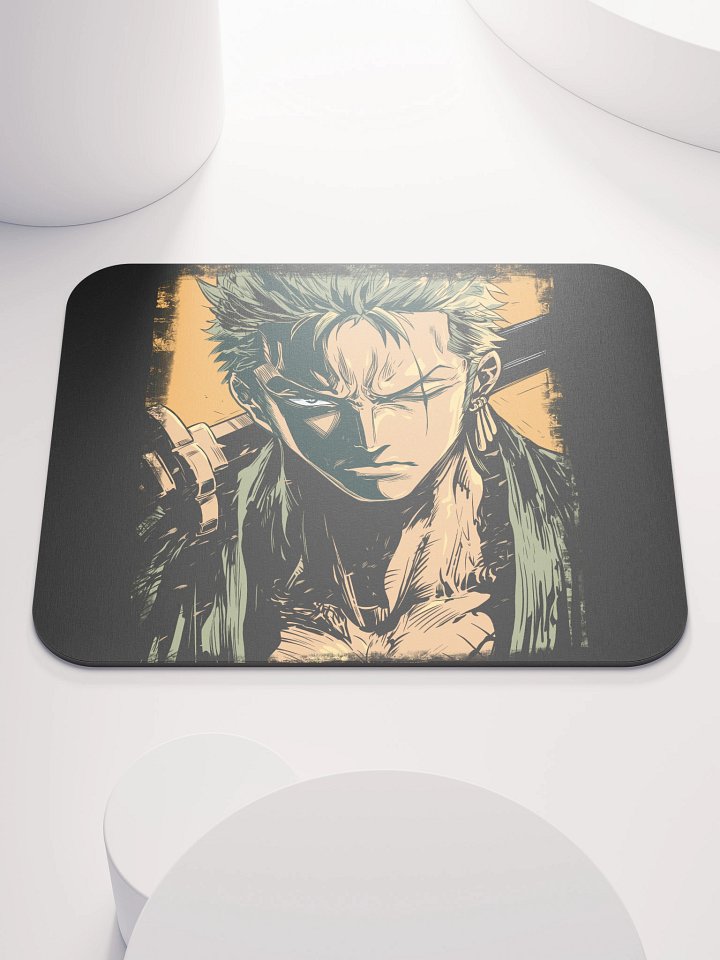 One Piece – Roronoa Zoro "Steel Resolve" Mousepad product image (1)