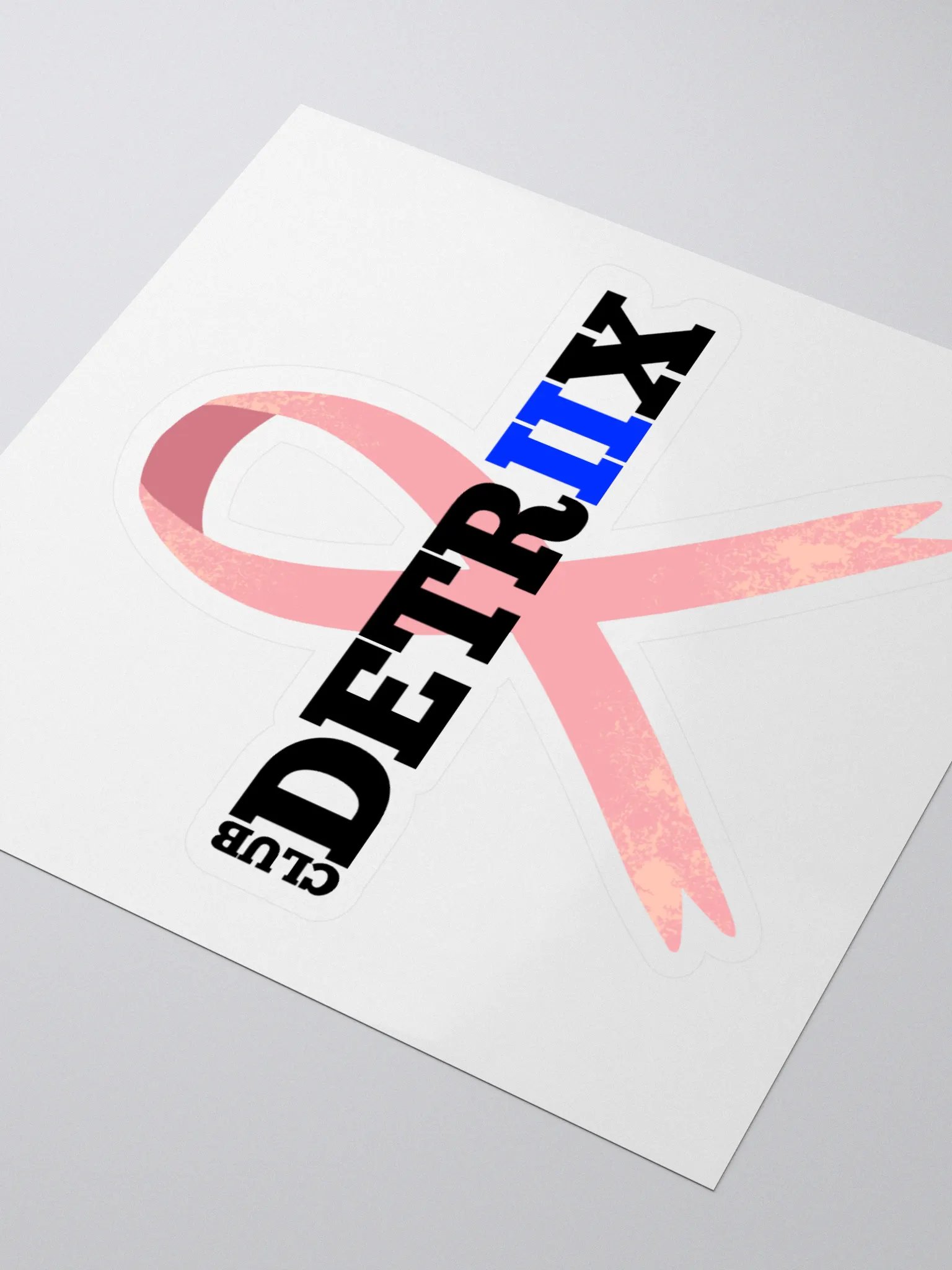 Ribbon of Hope Kiss Cut Stickers product image (3)