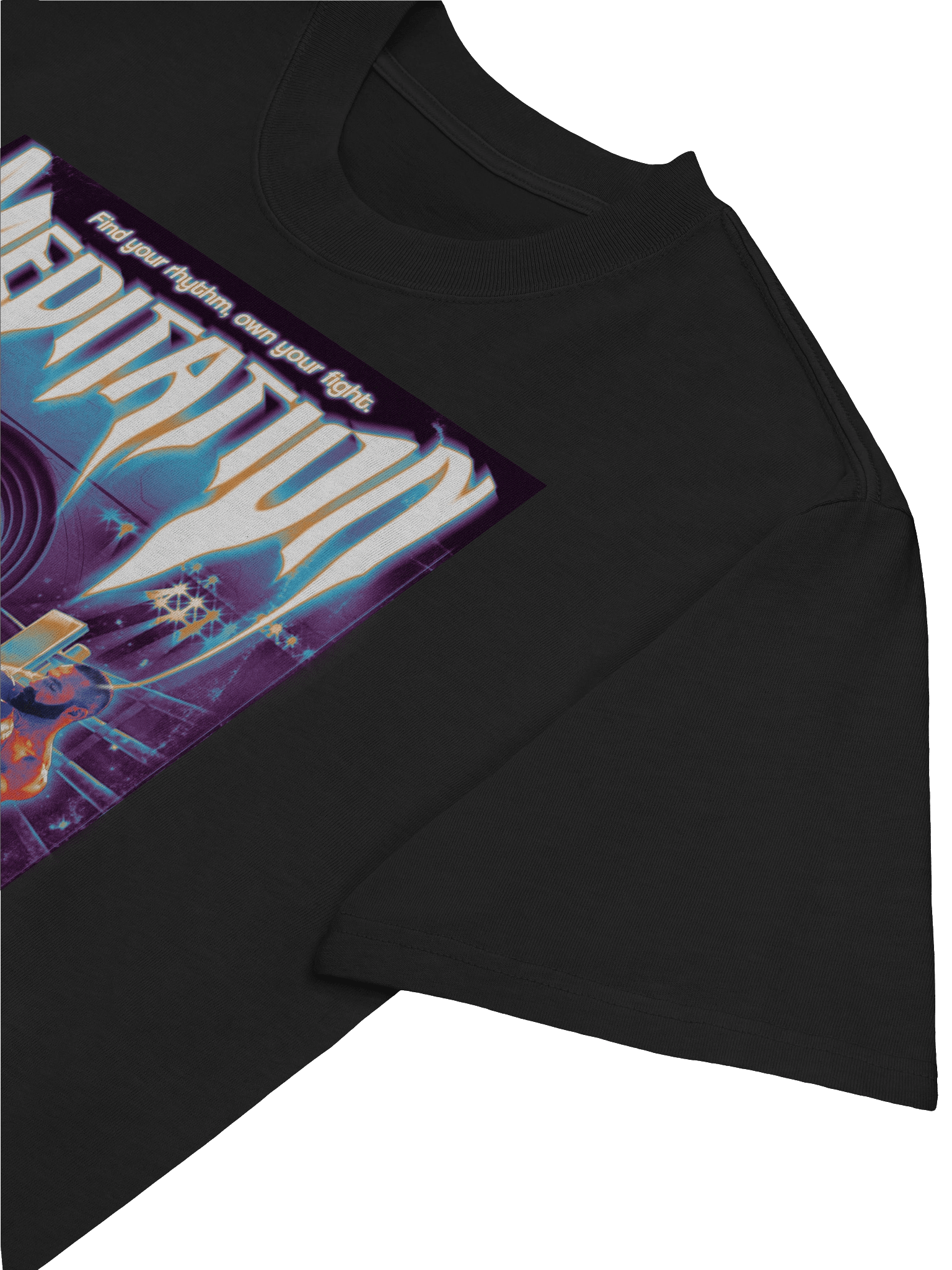 Oversized Tee - Meditation by Zaur Dzhavadov product image (13)