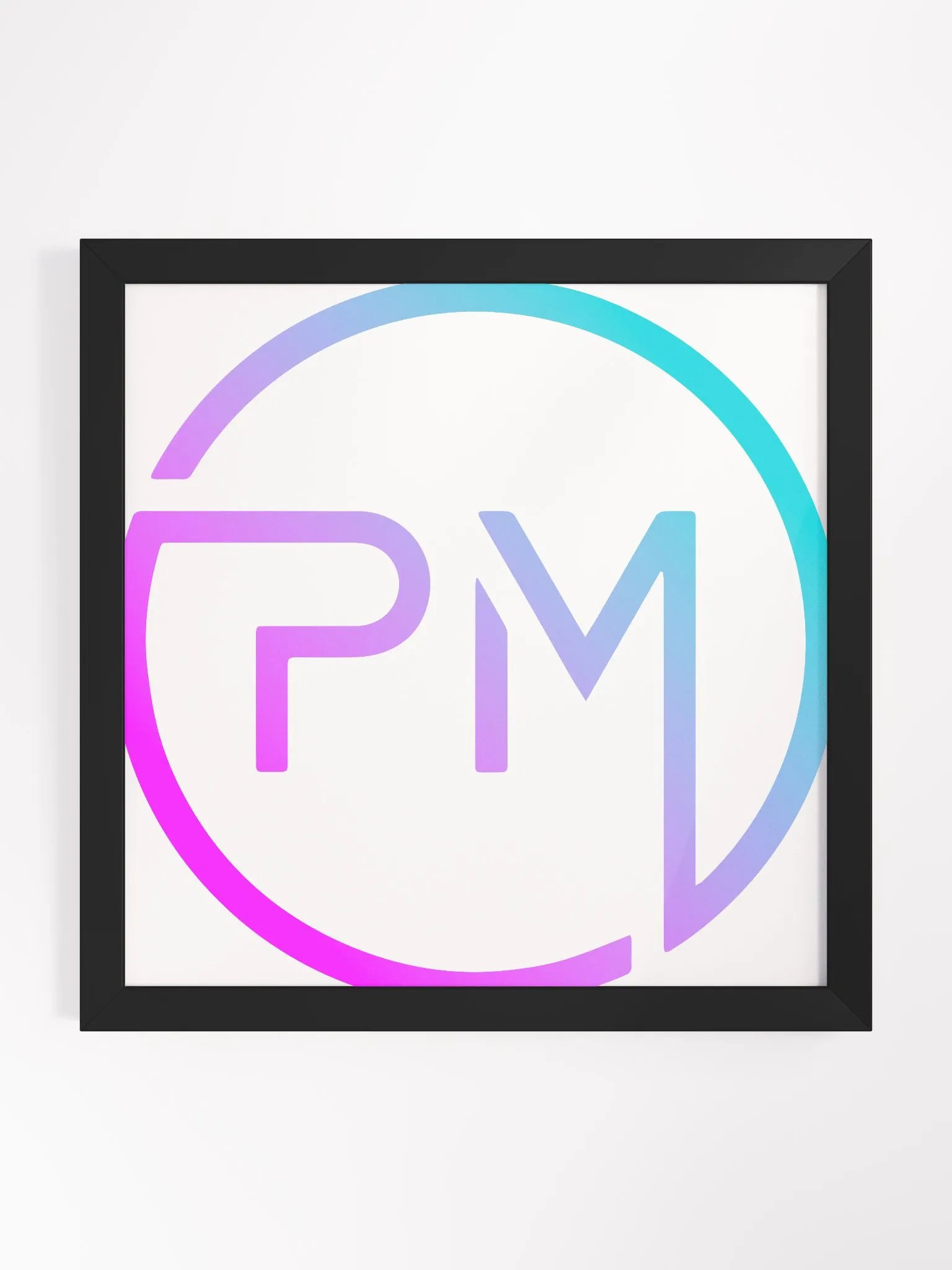 Dynamic PM Logo Framed Poster product image (1)