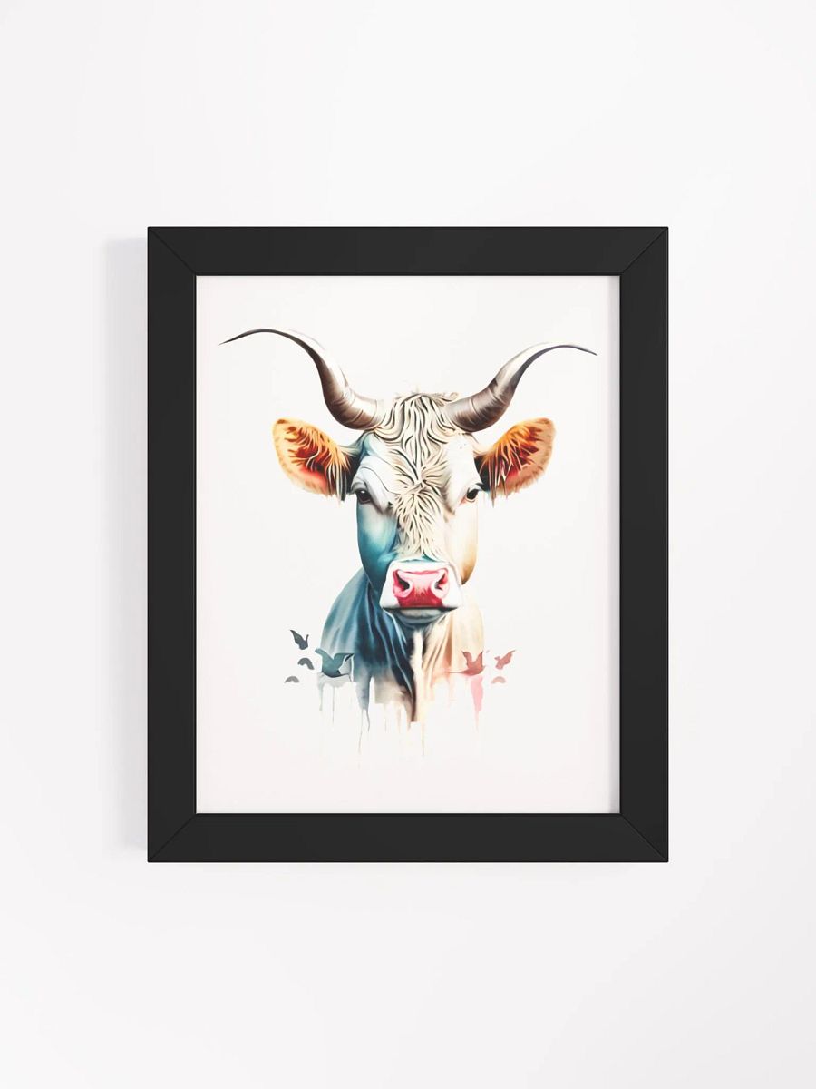 Beautiful Artistic Cow Cow, animal, farm, cute, pet, farming, cows, funny, farmer, cat, artistic, retro, vintage, product image (48)