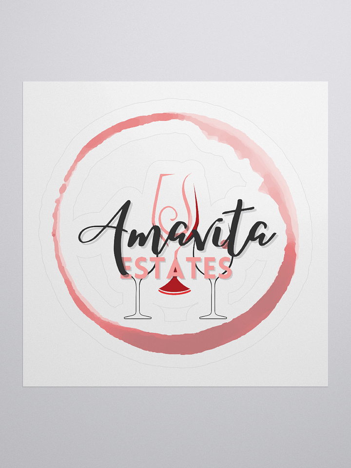 Amavita Estates (Raise A Glass) Sticker product image (1)
