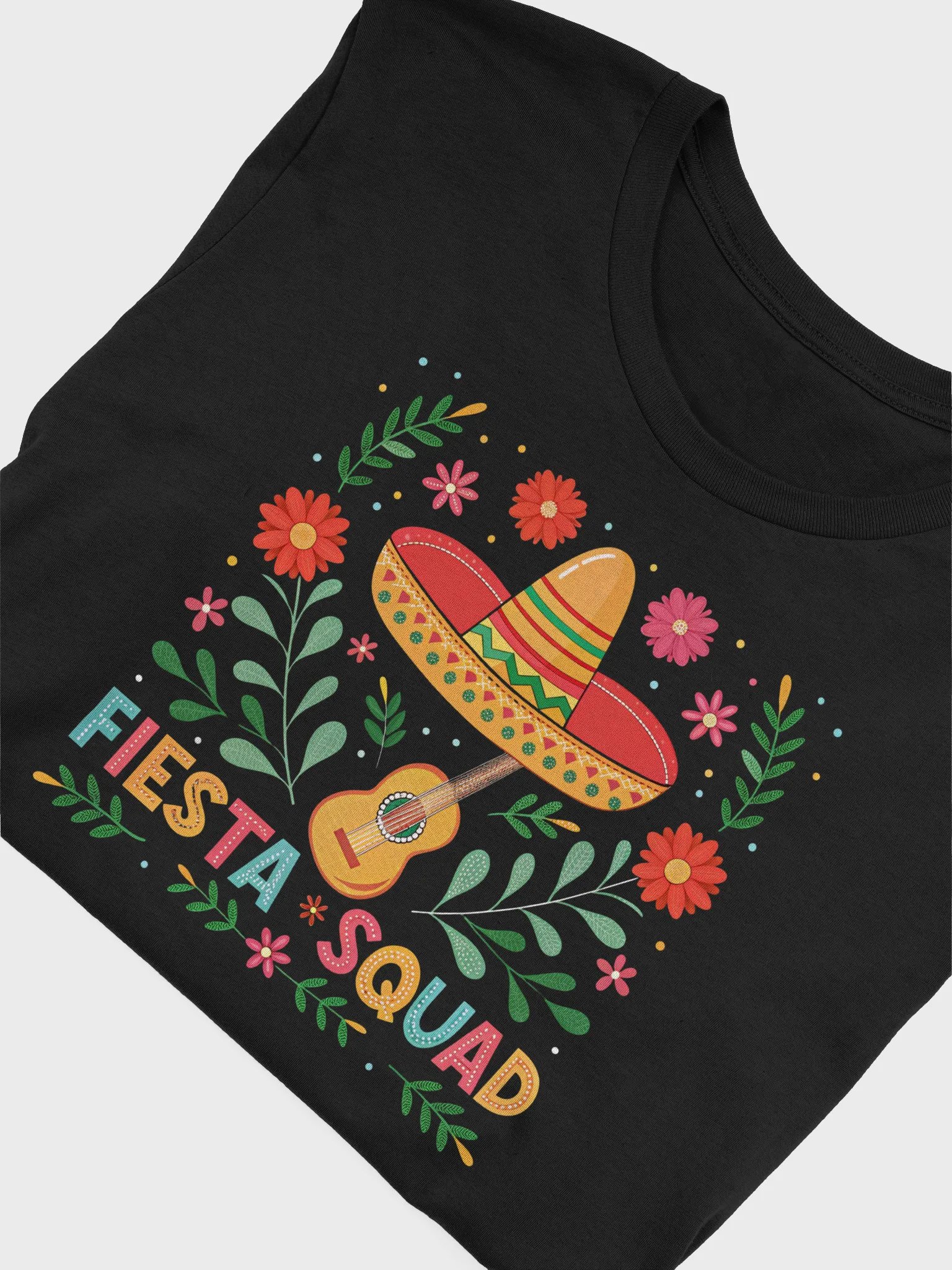 Fiesta Squad Cinco De Mayo Let's Fiesta Mexican Party T-Shirt for Men and Women product image (5)