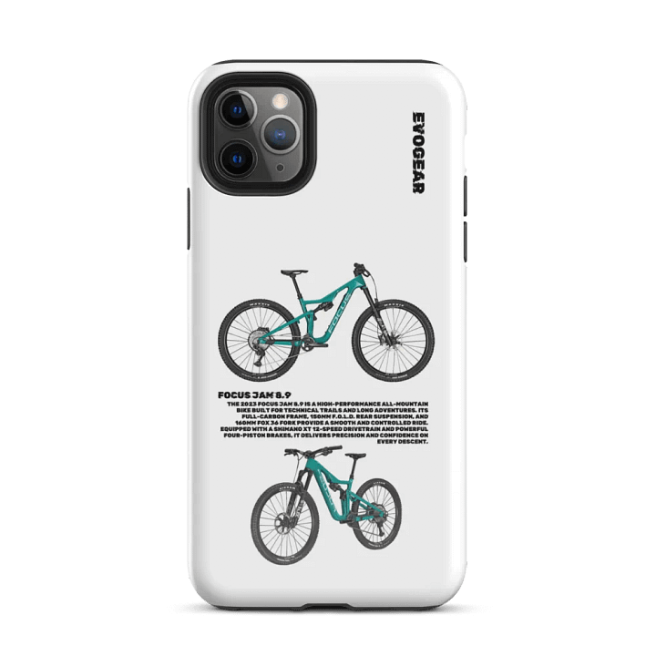 White Focus Jam 8.9 iPhone Case product image (51)