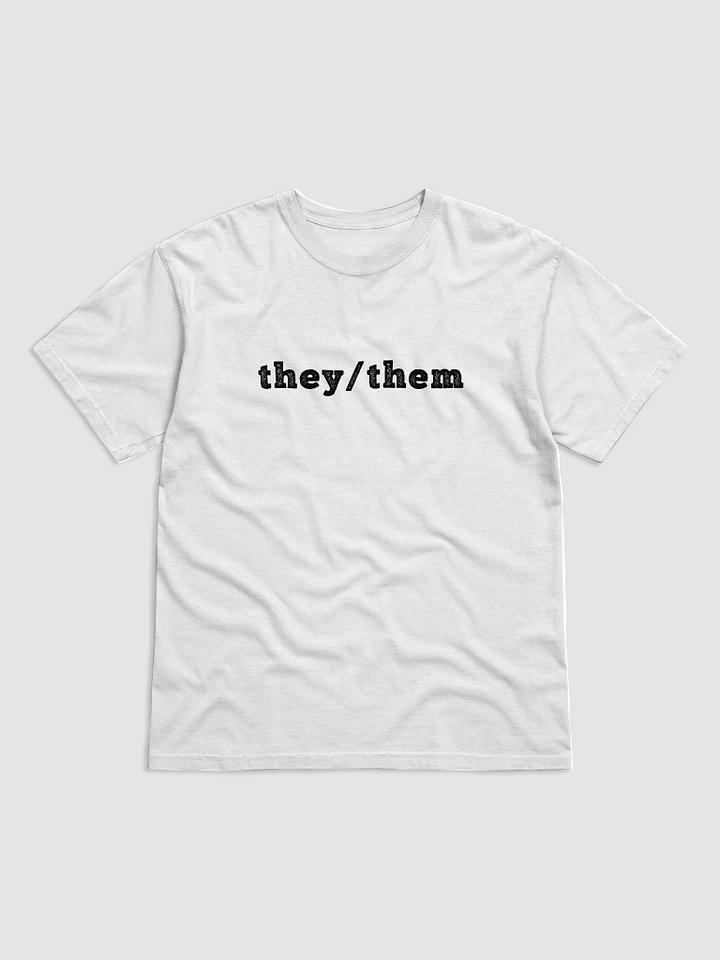 they/them - T-Shirt product image (1)