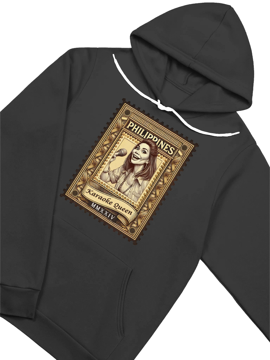Karaoke Queen Stamp Hoodie product image (1)