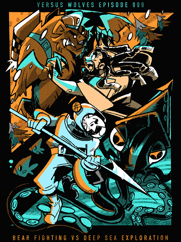 Versus Wolves Ep 999 Bear Fighting Vs Deep Sea Exploration product image (1)