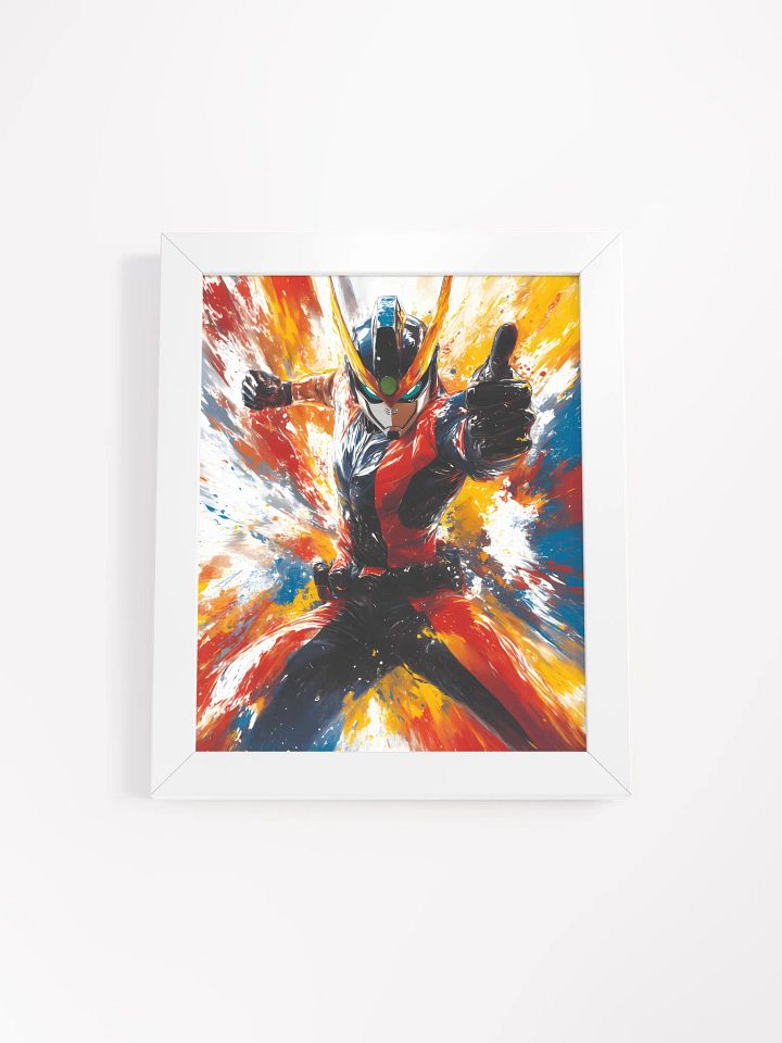 Framed wall art, titled 'Captain splash' product image (13)