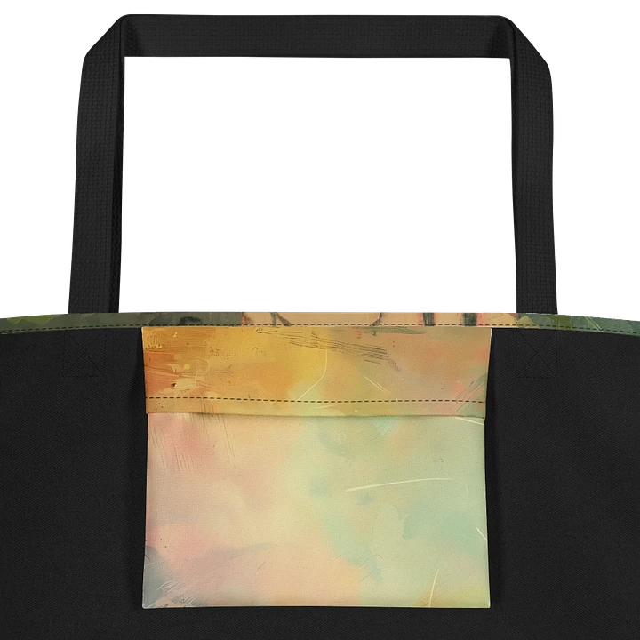 Tote Bag: Giraffe in the Forest Wildlife Painting Design product image (2)